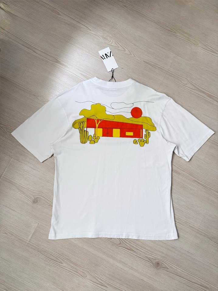 Zara Detaylı T-shirt - Görsel 4