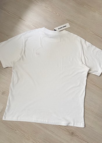 Abluka Beyaz Nakışlı T-shirt - Görsel 4