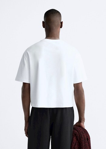 Zara Boxy Fit T-shirt - Görsel 6