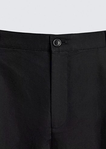 Zara Relaxed Fit Pilili Pantolon - Görsel 8