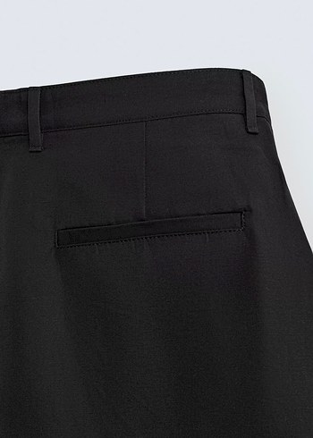 Zara Relaxed Fit Pilili Pantolon - Görsel 9