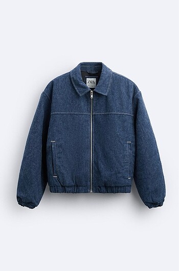 zara denim bomber ceket