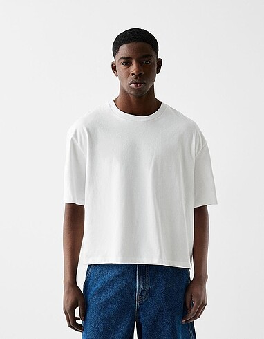 bershka crop t-shirt