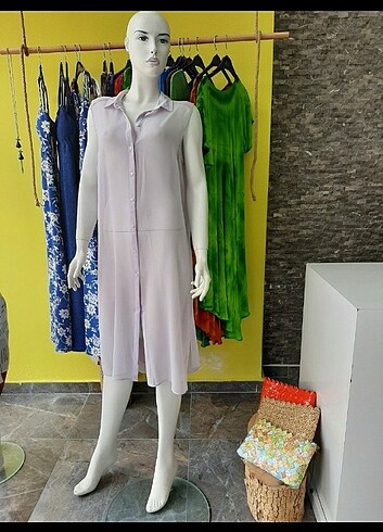 Marks & Spencer Uzun gömlek elbise