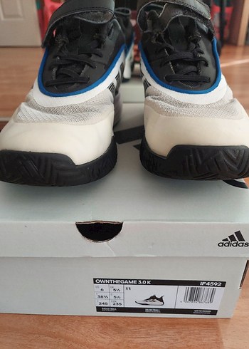 Beyaz Erkek Çocuk Spor Ayakkabı Velcro - Görsel 5