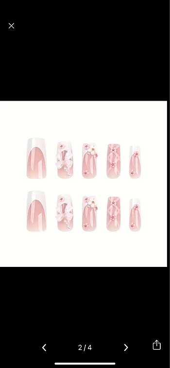 UZUN KUT TAKMA TIRNAK - Görsel 2