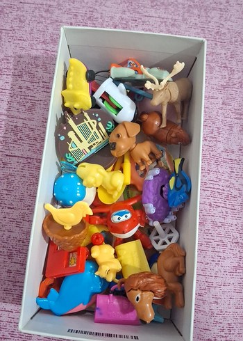 Renkli Karışık Mini Oyuncak Seti - Görsel 3