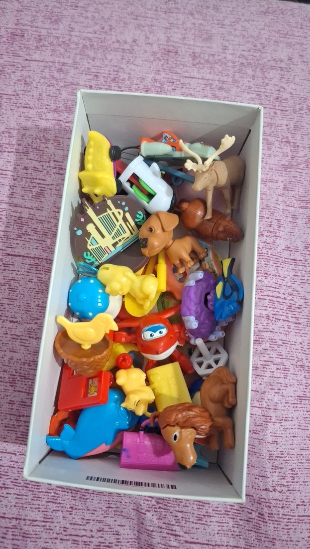 Renkli Karışık Mini Oyuncak Seti - Görsel 3