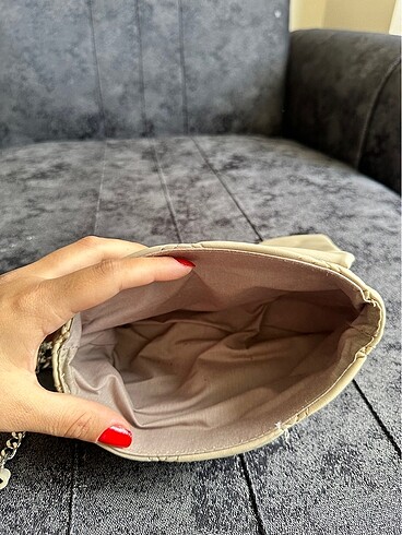 Krem çanta - Görsel 3