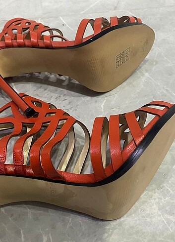 38 Beden Nine west 12 cm topuklu abiye ayakkabi