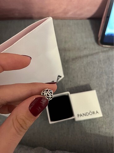 Beden gri Renk Pandora Charm