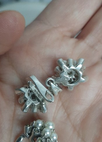 American Vintage incili gümüş set