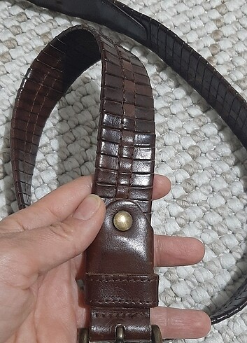 Gön deri el yapımı kemer