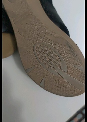 Polaris Kahverengi Kadın Dolgu Topuklu Sandalet - Görsel 3