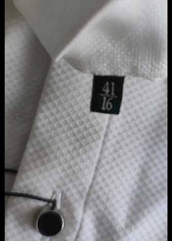 Ramsey Beyaz Düz Regular Fit Gömlek - Görsel 2