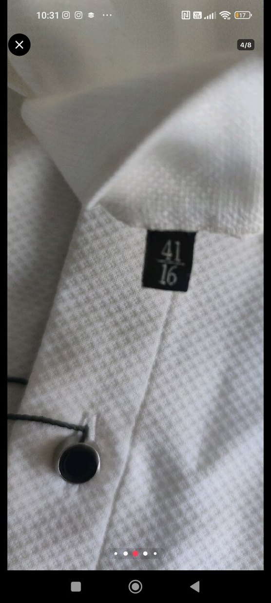 Ramsey Beyaz Düz Regular Fit Gömlek - Görsel 2