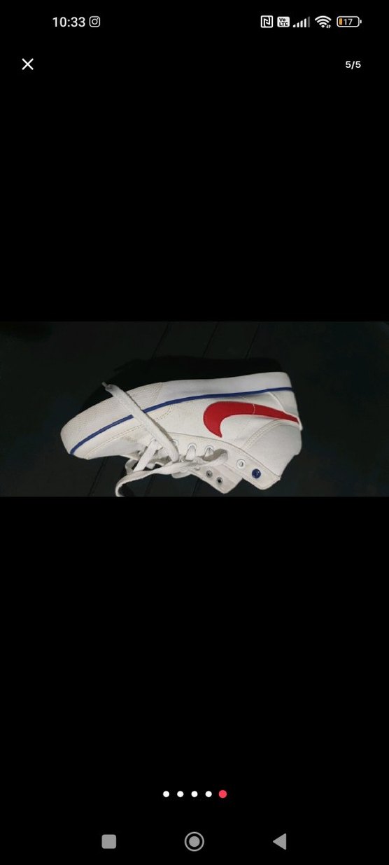 orijinal Nike Beyaz Kadın Spor Ayakkabı - Görsel 2