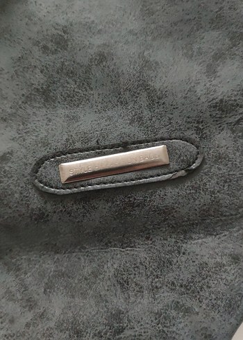 Zincir Detaylı Siyah Deri Kadın Çanta - Görsel 3