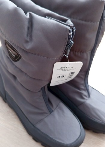 Scooter Gri Su Geçirmez Kadın Outdoor Botu - Görsel 3