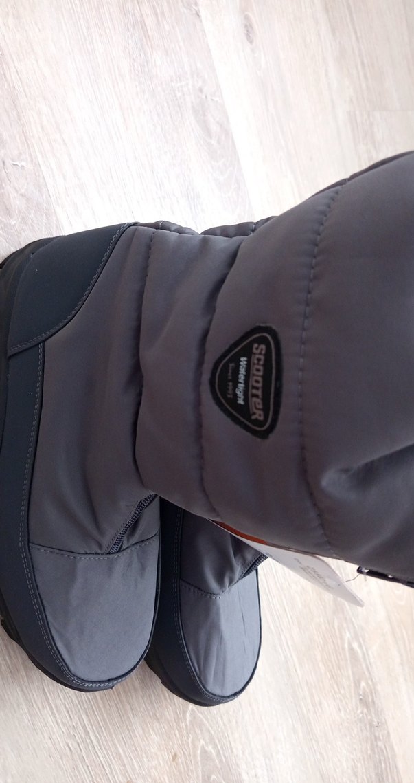 Scooter Gri Su Geçirmez Kadın Outdoor Botu - Görsel 4