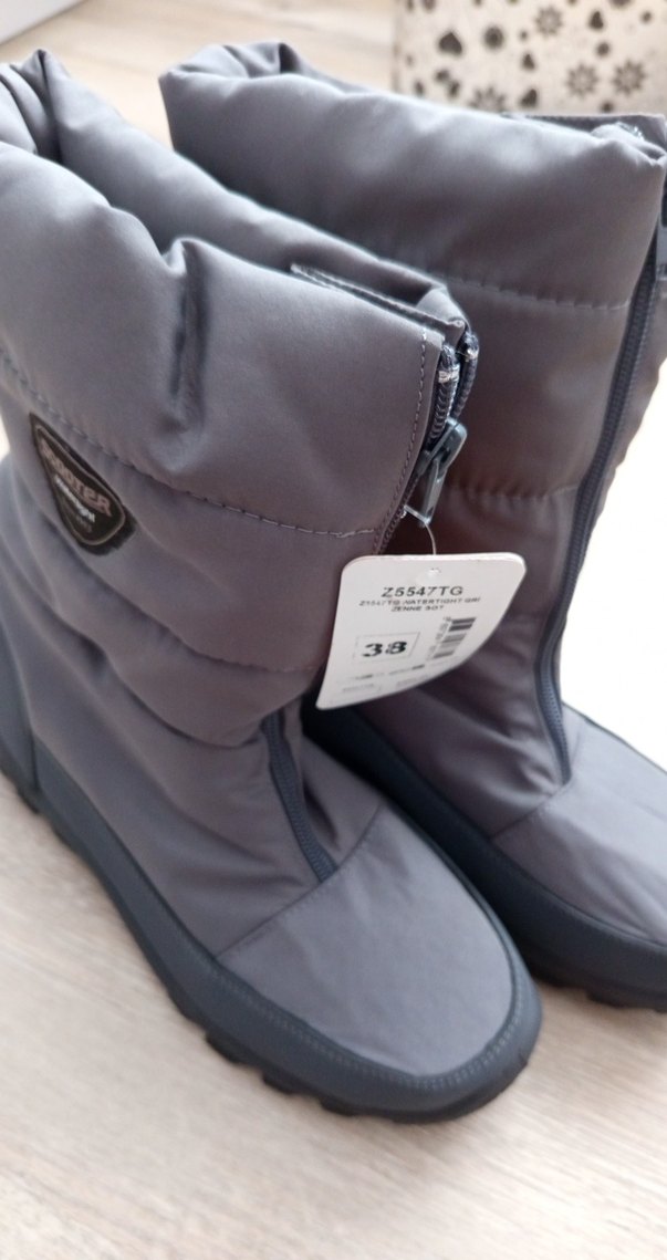 Scooter Gri Su Geçirmez Kadın Outdoor Botu - Görsel 3