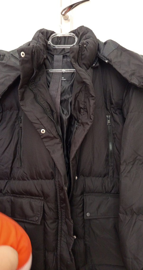 Siyah Kadın Kışlık Mont - Görsel 4