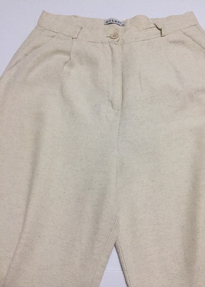 Keten pantolon - Görsel 2