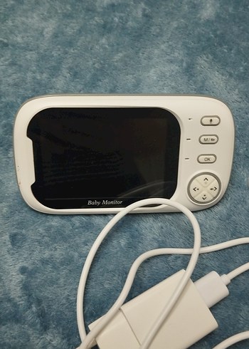 Beyaz Bebek Kamerası ve Monitörü - Görsel 3