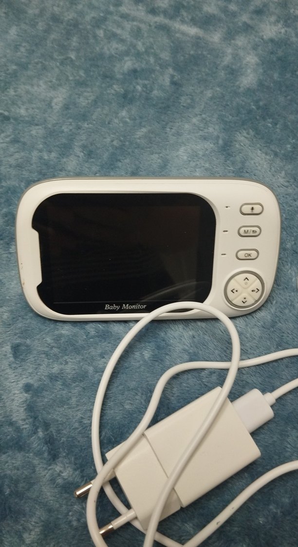 Beyaz Bebek Kamerası ve Monitörü - Görsel 3