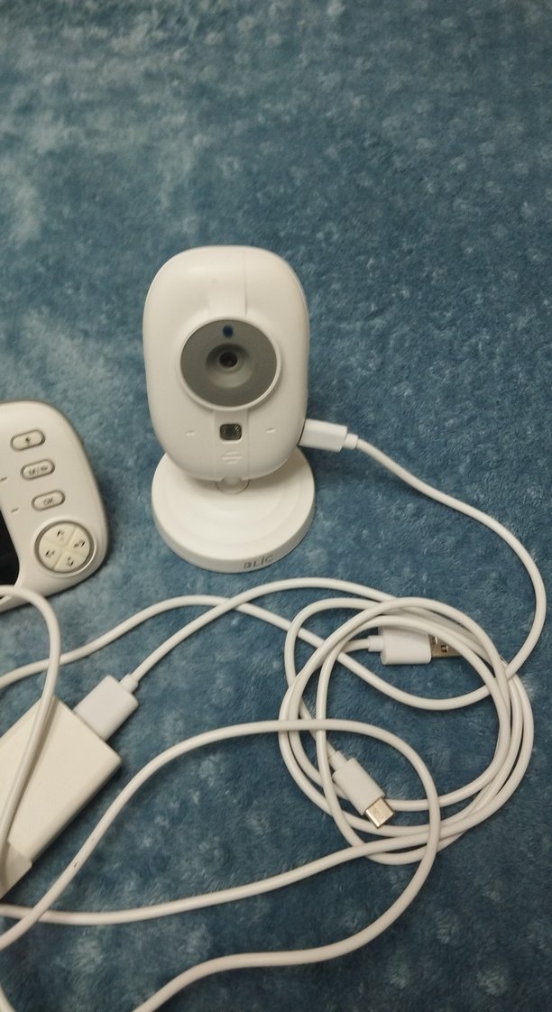 Beyaz Bebek Kamerası ve Monitörü - Görsel 2