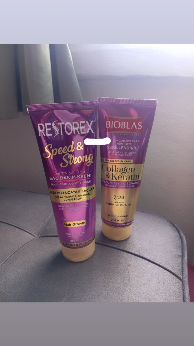 Restorex Saç Bakım Kremi ve Bioblas Şekillendirici - Görsel 2