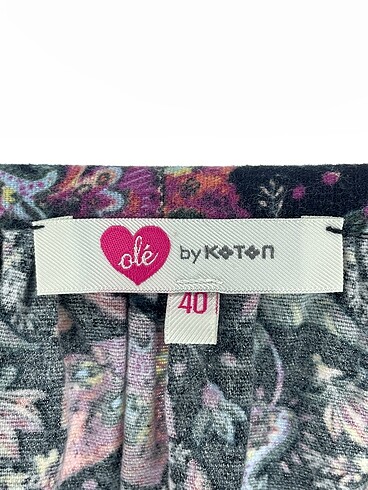 40 Beden çeşitli Renk Koton Midi Etek %70 İndirimli.
