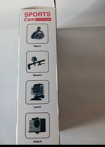 Solaner SL-D902 Beyaz Spor Aksiyon Kamerası - Görsel 4