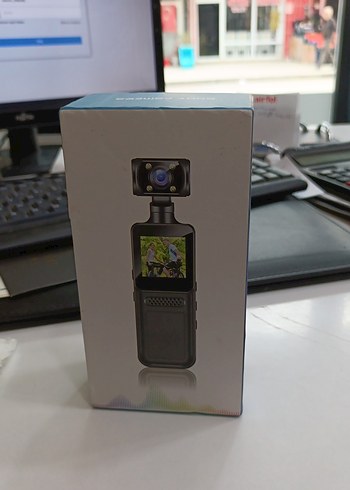 Karanlık Siyah Aksiyon Kamerası - Görsel 2