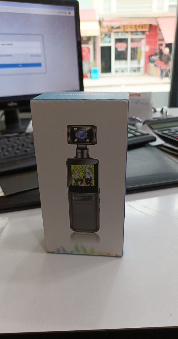 Karanlık Siyah Aksiyon Kamerası - Görsel 2