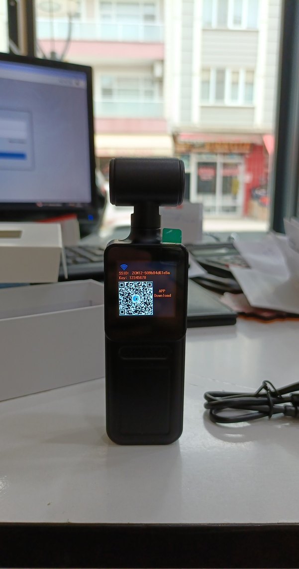 Karanlık Siyah Aksiyon Kamerası - Görsel 5