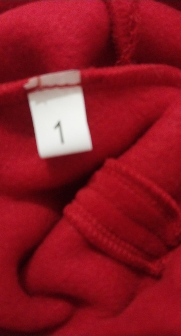 Kırmızı Örgü Detaylı  çocuk Bere - Görsel 4