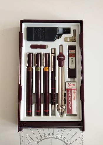 rOtring College Set Gri Kalem Seti - Görsel 2