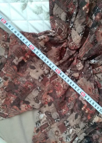 Diğer 36 beden şifon kruvaze bel lastikli elbise ölçü