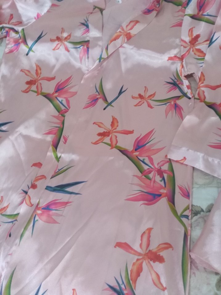 misss Coco gecelik / sabahlık L beden yazmata ölçü - Görsel 5