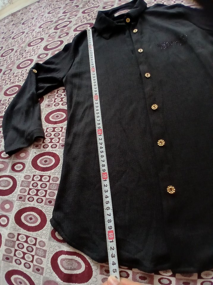 14 yaş siyah gömlek sorunu yok temiz şık  durur ölçü verildi - Görsel 3