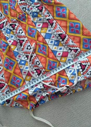 smile face m bedne ip askili kısa tulum kullanılmadı - Görsel 4