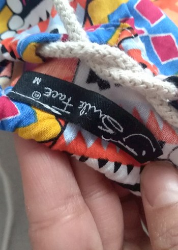 smile face m bedne ip askili kısa tulum kullanılmadı - Görsel 8