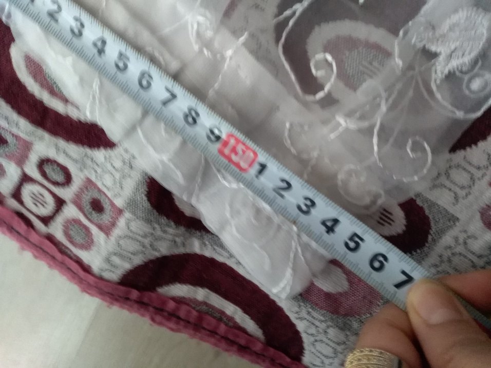 kornisli sorunsuz perde ölçü verildi en 150 boy - Görsel 4