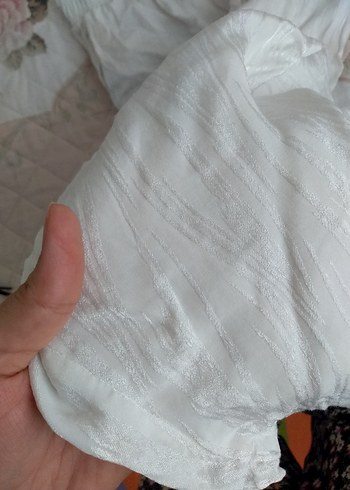 38 Beden mL beyaz eşofman altı cepli pijama tarzı ölçü verildi