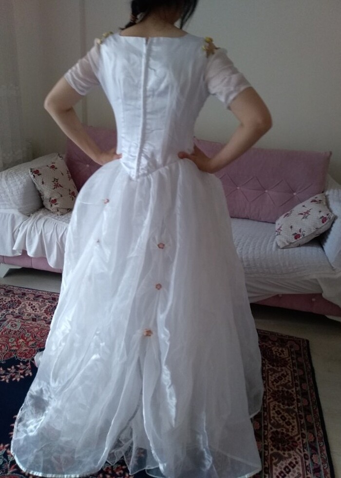 vintage gelinlik görselde 172/65 ölçülerim - Görsel 5