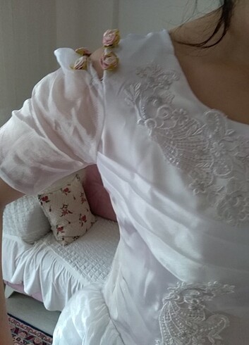 vintage gelinlik görselde 172/65 ölçülerim - Görsel 6