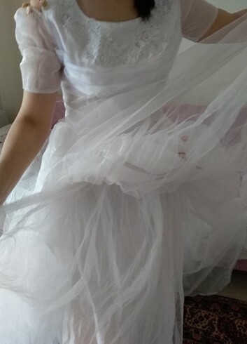 vintage gelinlik görselde 172/65 ölçülerim - Görsel 8