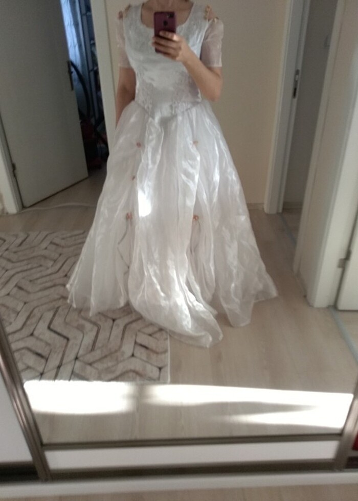 vintage gelinlik görselde 172/65 ölçülerim - Görsel 2