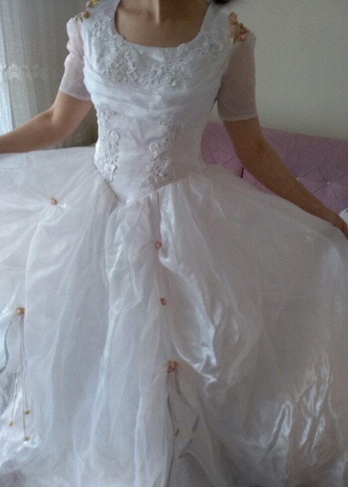 vintage gelinlik görselde 172/65 ölçülerim - Görsel 3